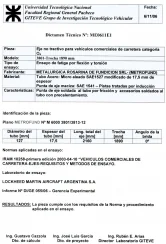 Dictamen técnico de la UTN sobre un eje Metrofund